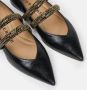 Prosperine Elegant Pointed Zwarte Schoen Black Dames - Thumbnail 6