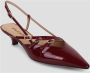 Prosperine Gesp Sluiting Glanzende Pumps Red Dames - Thumbnail 2