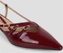 Prosperine Gesp Sluiting Glanzende Pumps Red Dames - Thumbnail 3