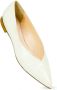 Prosperine Glanzende Leren Ballerina Schoenen White Dames - Thumbnail 2