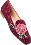 Prosperine Glitter Ballerina met Kleurrijke Stenen Red Dames - Thumbnail 2