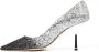 Prosperine Glitter Dameshakken 80mm Leren Zool Black Dames - Thumbnail 3