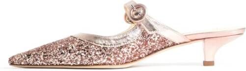 Prosperine Glitter Sabot met 35mm Hak Pink Dames