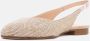 Prosperine Gouden platte schoenen met microrhinestones Beige Dames - Thumbnail 3