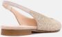 Prosperine Gouden platte schoenen met microrhinestones Beige Dames - Thumbnail 4