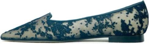 Prosperine Kanten Ballerina Schoenen Blue Dames