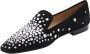 Prosperine Klassieke Vlas Loafer Schoenen Black Dames - Thumbnail 4