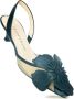 Prosperine Mesh Slingback met leren accessoire Beige Dames - Thumbnail 2