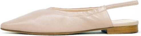 Prosperine Nappa Flats in poederroze Pink Dames