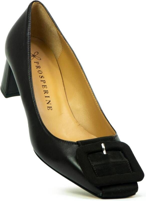 Prosperine Nappa Leren Pumps Black Dames