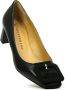 Prosperine Nappa Leren Pumps Black Dames - Thumbnail 2