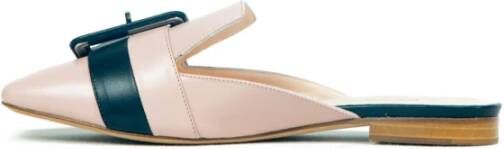 Prosperine Nappa Sabot in poederroze Beige Dames