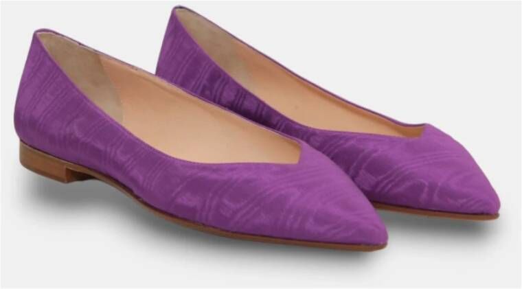 Prosperine Paarse Ballet Flats Lente Zomer Purple Dames