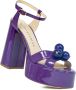 Prosperine Plateau sandaal voor vrouwen Purple Dames - Thumbnail 2