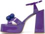 Prosperine Plateau sandaal voor vrouwen Purple Dames - Thumbnail 3