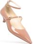 Prosperine Puntige Lakleren Platte Schoen Pink Dames - Thumbnail 2