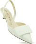 Prosperine Rafia Slingback met Plaque White Dames - Thumbnail 2