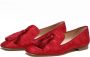 Prosperine Rode Moirè Loafer Schoenen Red Dames - Thumbnail 2