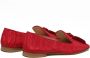 Prosperine Rode Moirè Loafer Schoenen Red Dames - Thumbnail 3