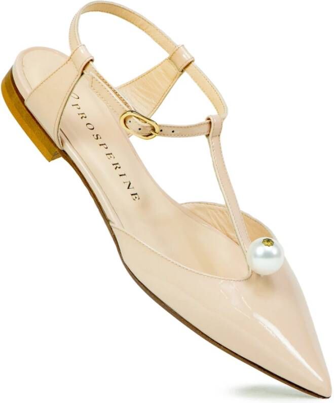 Prosperine Slingback met accessoire voor dames Beige Dames