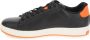 PS By Paul Smith Albany Leren Sneakers Zwart Black Heren - Thumbnail 3