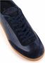 PS By Paul Smith Blauwe Leren Sneakers met Signature Stripe Blue Heren - Thumbnail 5