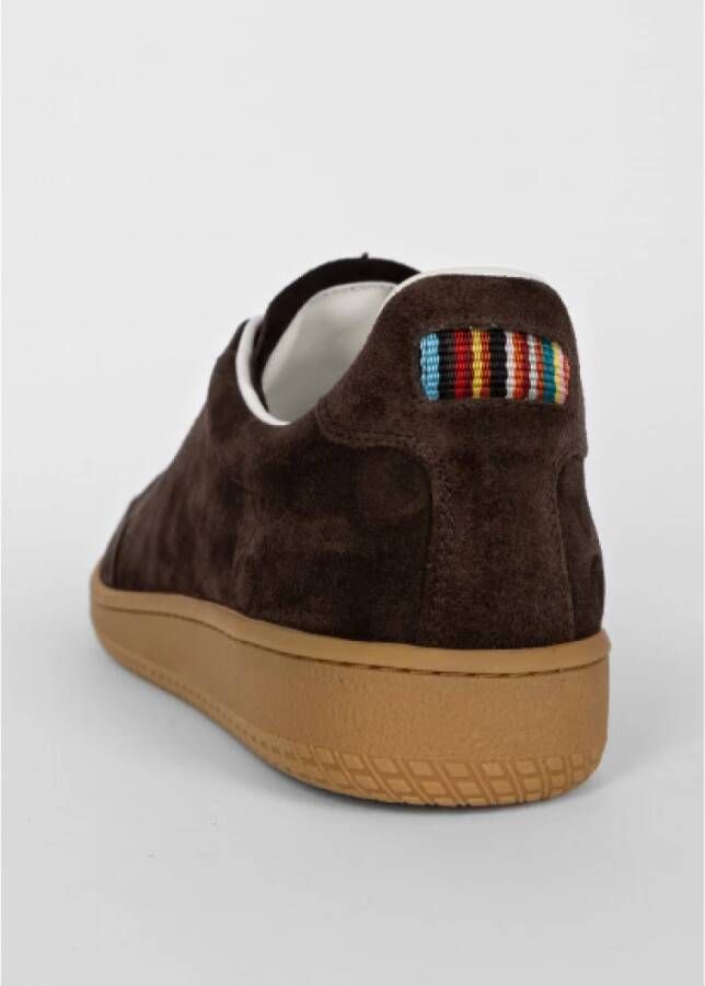 PS By Paul Smith Bruin Suède Modieuze Sneakers Brown Heren