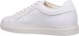 PS By Paul Smith Bruine Sneakers Met Logo Suède Achterpatch White Heren - Thumbnail 2