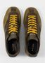 PS By Paul Smith Khaki Leren Sneakers Green Heren - Thumbnail 4