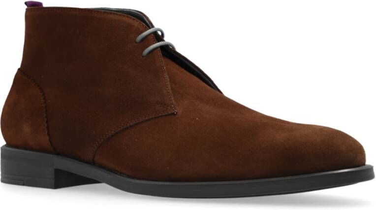 PS By Paul Smith Leren enkellaarzen Brown Heren