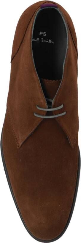 PS By Paul Smith Leren enkellaarzen Brown Heren