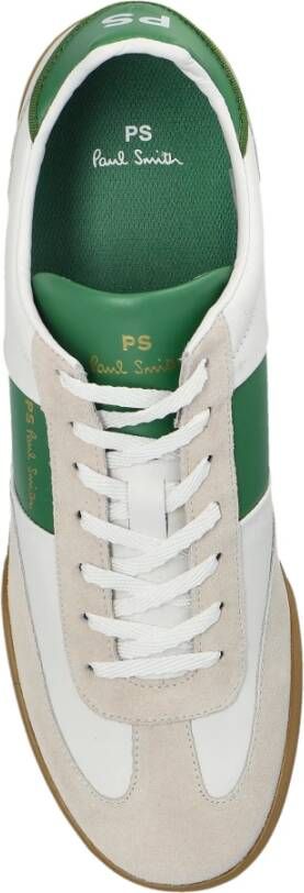 PS By Paul Smith Leren sneakers White Heren