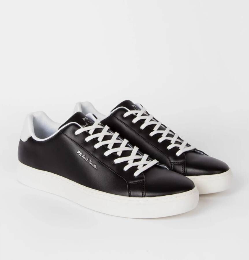 PS By Paul Smith Mens Shoe Rex Black Tape Zwart Heren