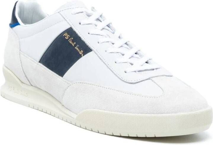 PS By Paul Smith Witte Dover Sneakers Herenschoenen White Heren