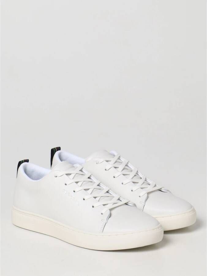 PS By Paul Smith Witte Tape Heren Sneakers White Heren