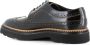 PS By Paul Smith Zwarte Leren Schoenen Zwaluwstaart Black Heren - Thumbnail 4