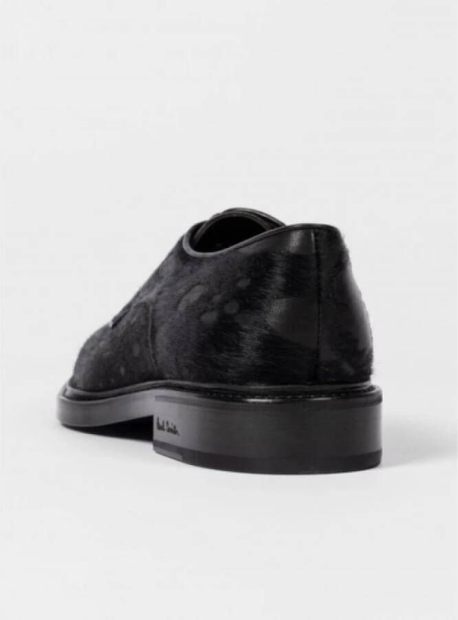 PS By Paul Smith Zwarte Pony Leren Herenschoen Black Heren