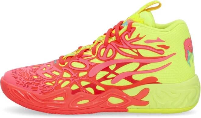 Puma Alien Tentakels Basketbalschoen Roze Geel Multicolor Heren