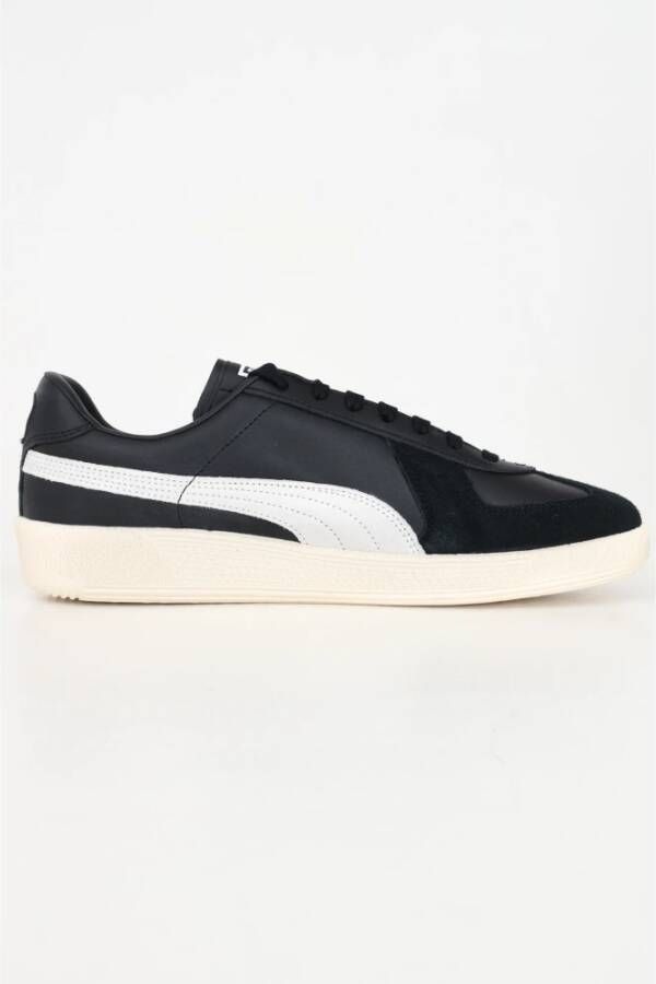 Puma Army Trainer Sneakers Zwart Laag Profiel Black Heren