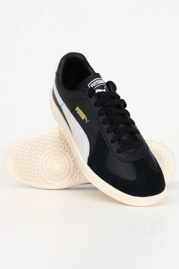 Puma Army Trainer Sneakers Zwart Laag Profiel Black Heren