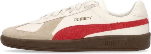 Puma Army Trainer Warm White Granola Astro Red White Heren