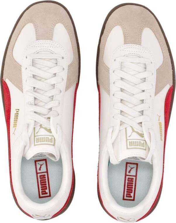 Puma Army Trainer Warm White Granola Astro Red White Heren