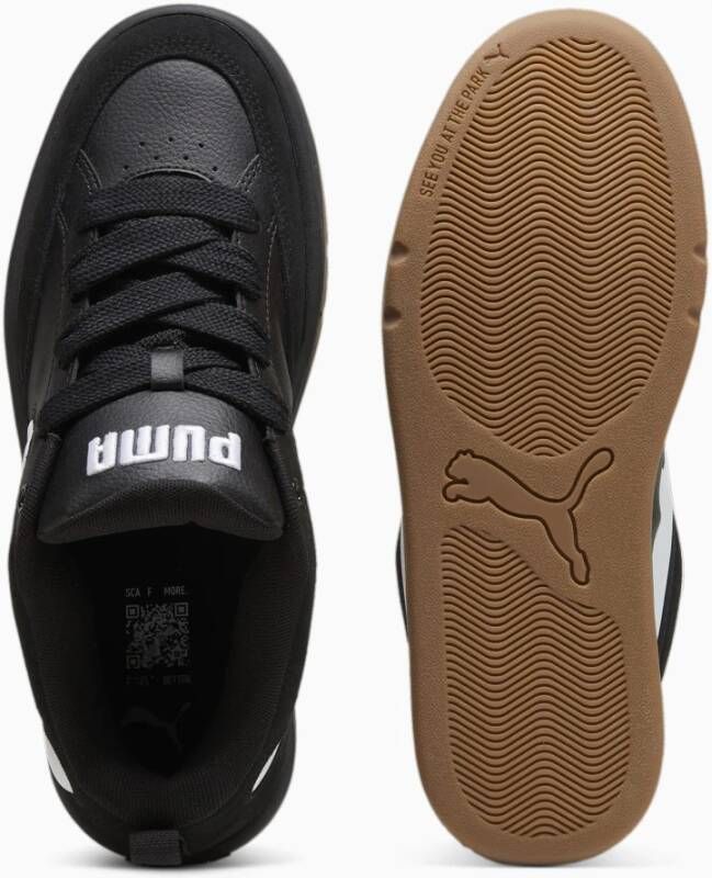 Puma Athletische Skateboard Sneakers Black Heren