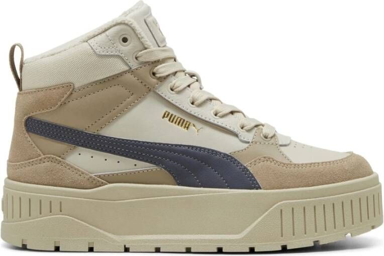 Puma Beige Enkellaarzen voor vrouwen Beige Dames