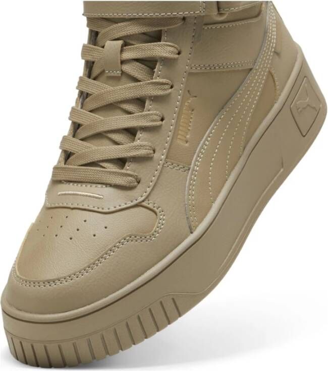 Puma Beige Street Enkellaarzen voor vrouwen Beige Dames