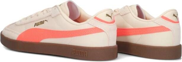 Puma Beige Suède Lage Sneakers Club Beige Dames