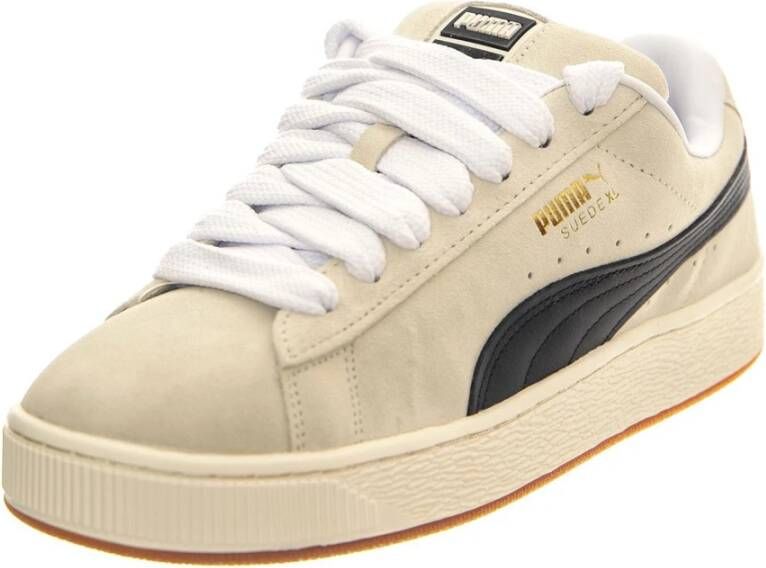 Puma Beige Suede Sneakers voor Mannen Beige Heren