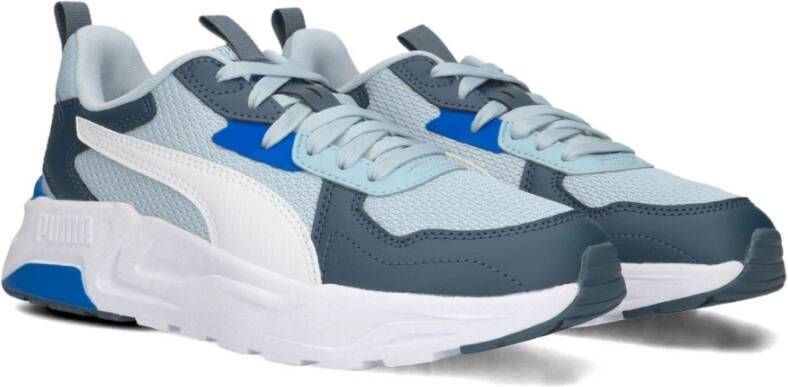 Puma Blauwe Lite Jr Sneakers voor Jongens Blue Heren