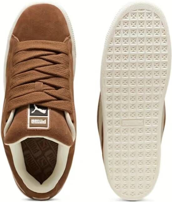 Puma Breakdance-geïnspireerde Suede XL Sneaker Brown Heren