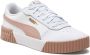 PUMA Carina 2.0 Dames Sneakers White-Rose Quartz- Gold - Thumbnail 8